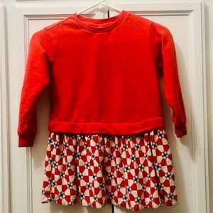 Hanna Andersson Vibrant Red Dress